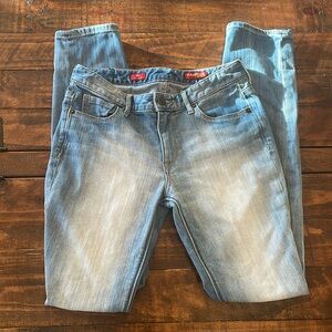 Express Women's Skinny Jeans - Light Blue